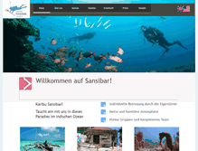 Tablet Screenshot of divingposeidon.com